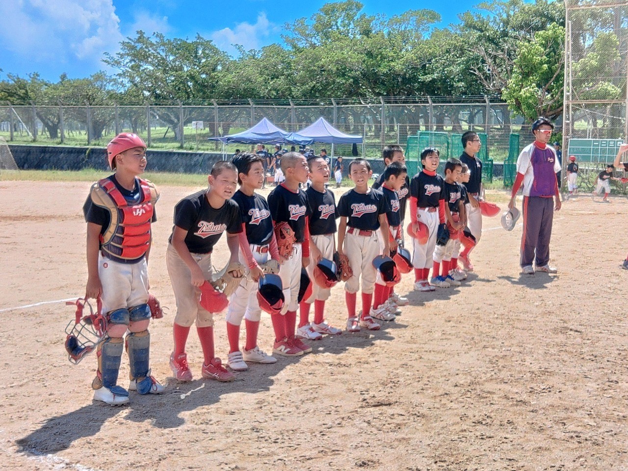 試合終わりの挨拶